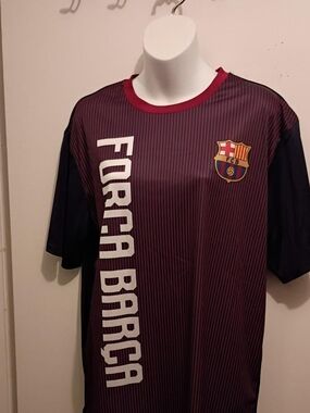 FC Barcelona Navy Club Tee - Navy